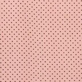 Glitter stripes and dots chiffon – light dusky pink, 