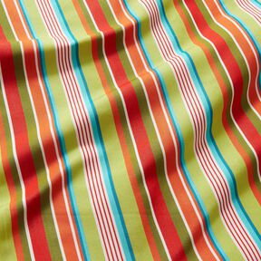 Outdoor Deckchair fabric Longitudinal stripes 44 cm – terracotta/orange, 