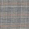 Coat fabric cotton mix Glen check – white/midnight blue,  thumbnail number 1