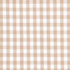 Cotton Vichy check 1 cm – anemone/white, 