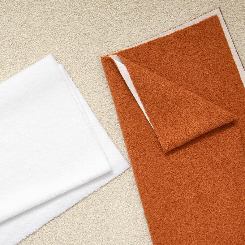 Upholstery Fabric Sheepskin look – white,  image number 4