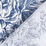 Decor Fabric Canvas romance – white/blue,  thumbnail number 4