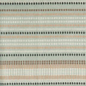 Outdoor Fabric Canvas dots – eucalyptus/light brown, 