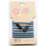 Cotton cord Incl. Cord End [1,15 m | Ø 5mm] – dove blue,  thumbnail number 1