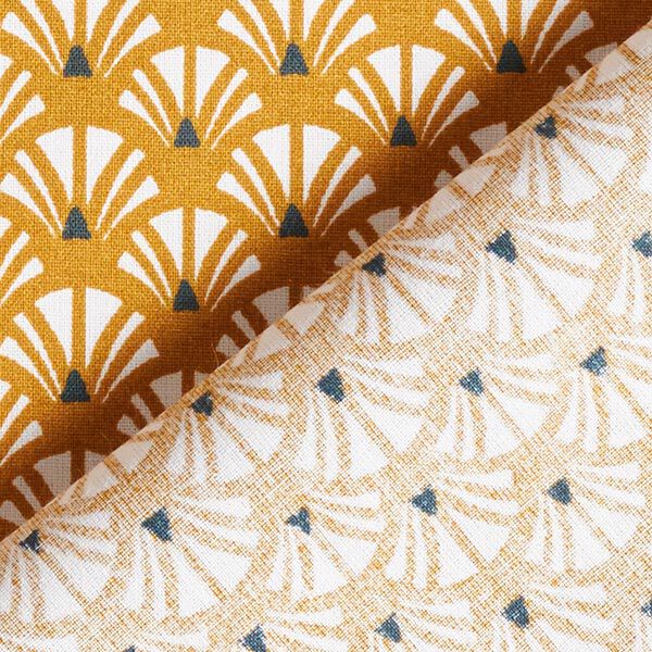 Cotton Cretonne Arches – mustard,  image number 4