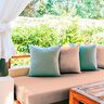 Outdoor Fabric Jacquard Small Zigzag – terracotta,  thumbnail number 7