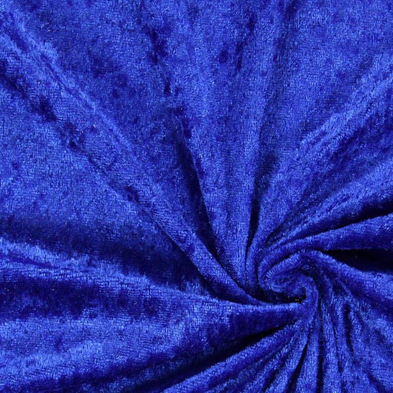 Panne velvet – royal blue,  image number 1