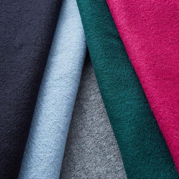 Fulled woollen loden, light – light blue, image number 4