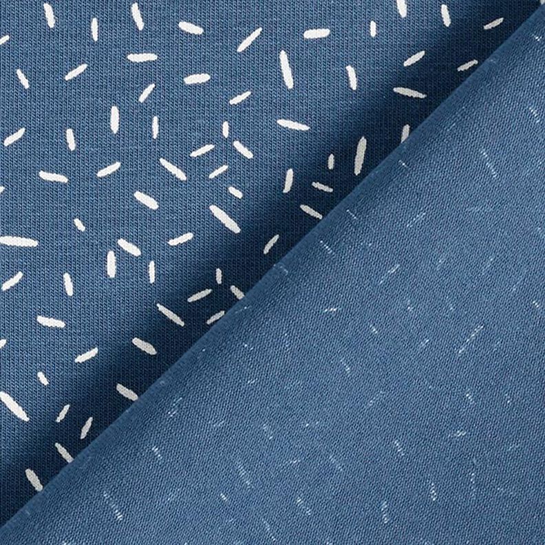 Cotton jersey confetti – denim blue,  image number 4