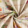 Decor Fabric Half Panama Easter collage – natural/pink,  thumbnail number 3
