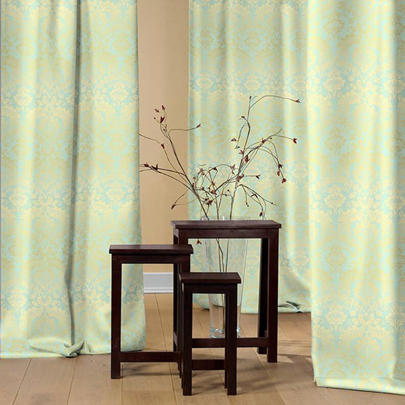 Decor Fabric Jacquard Trento 280 cm – mint, image number 3