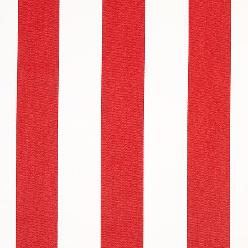 Stripes Cotton Twill 4 – red/white,  image number 1