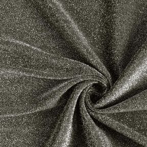 Glamour Tinsel Glitter Jersey – black, 