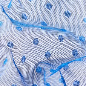Dots soft mesh – royal blue, 