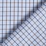 Shirt fabric classic check – light blue/navy blue,  thumbnail number 4