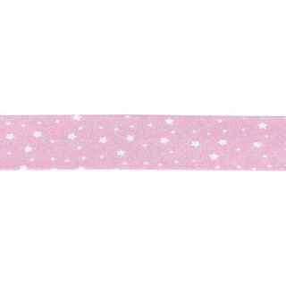 Bias binding Stars Organic cotton [20 mm] – pink, 