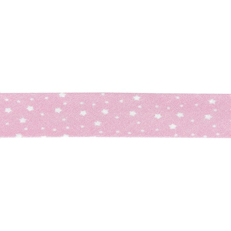 Bias binding Stars Organic cotton [20 mm] – pink,  image number 1