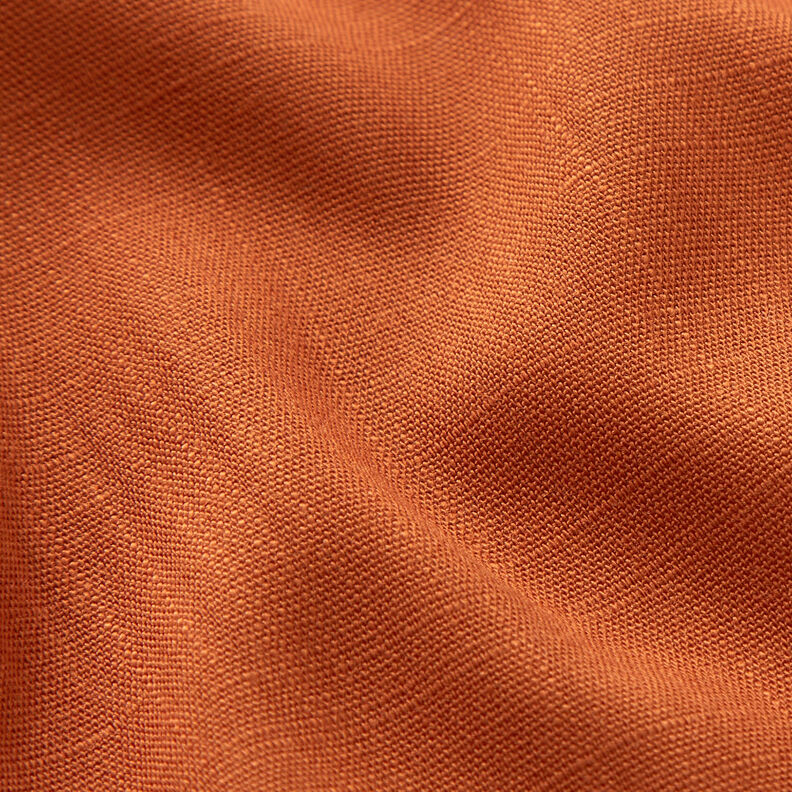 Linen look viscose fabric – copper,  image number 3