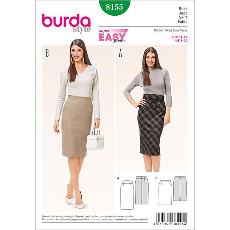 Skirt, Burda 8155,  image number 1