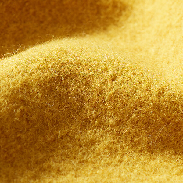 Fulled woollen loden – mustard,  image number 2