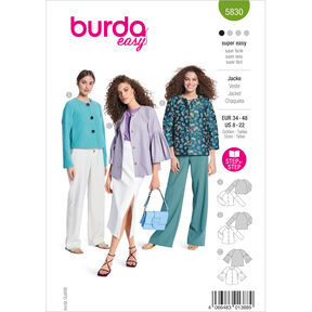 Jacket | Burda 5830 | 34-48, 