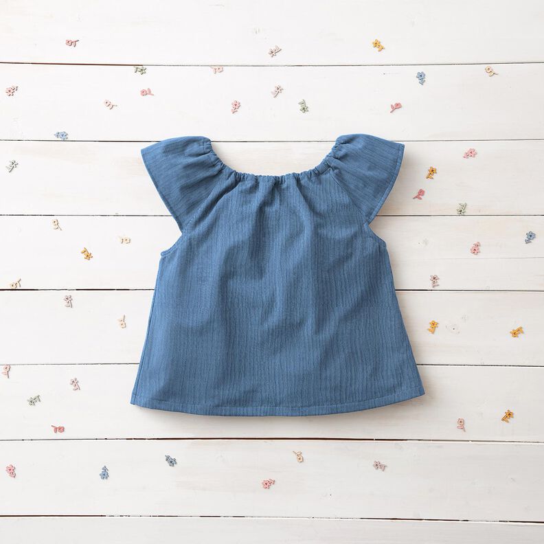 Double Gauze/Muslin – denim blue, image number 8