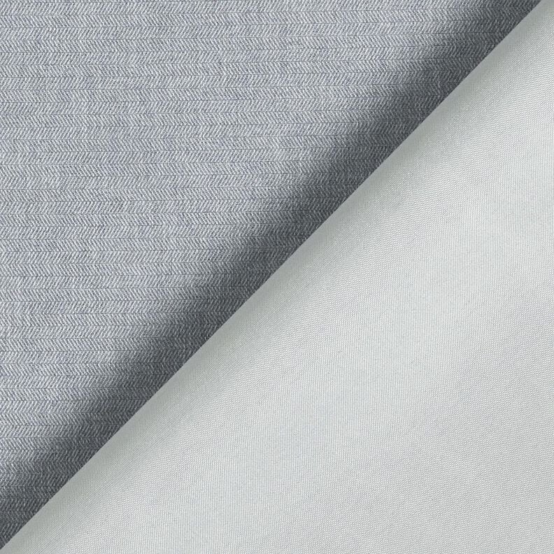Blackout Fabric Blackout fine herringbone – pearl grey,  image number 3