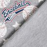 French Terry Baseball – silver/white,  thumbnail number 4
