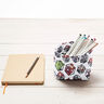 Cretonne Licensed Fabric Avengers Motif Boxes | Marvel – white,  thumbnail number 8