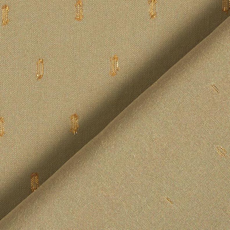 Glitter Droplets Viscose – light olive,  image number 5