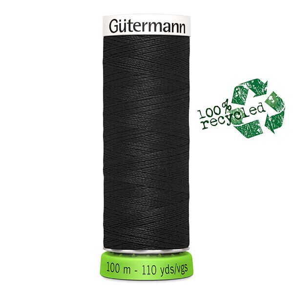 Sew-All rPET [000] | 100m  | Gütermann – black,  image number 1