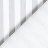 Decor Fabric Half Panama Vertical stripes – light grey/white,  thumbnail number 4