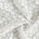 Floral burnout fabric – white,  thumbnail number 3