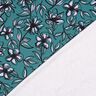 Ponte Roma Jersey Flowers – petrol/mauve,  thumbnail number 4