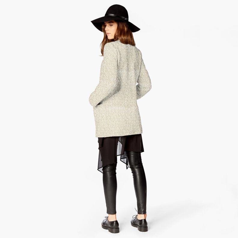 Faux fur effect threads – white,  image number 5