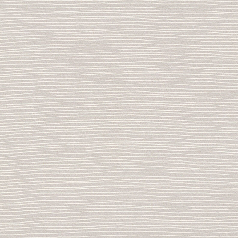 Narrow Stripes Cotton Jersey – light grey,  image number 1