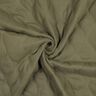 Quilted Fabric Muslin waves – light khaki,  thumbnail number 3