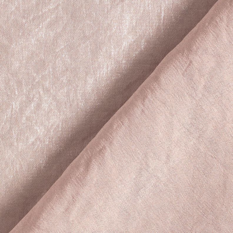 Shiny viscose blend – rosé | Remnant 90cm,  image number 3
