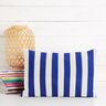Decor Fabric Canvas Stripes – blue/white,  thumbnail number 7