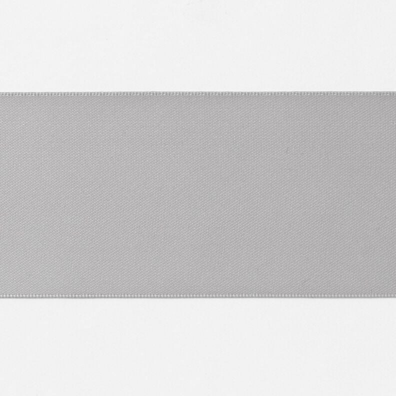 Satin Ribbon [50 mm] – light grey,  image number 1