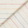 Decor Fabric Half Panama colourful stripes – natural,  thumbnail number 5