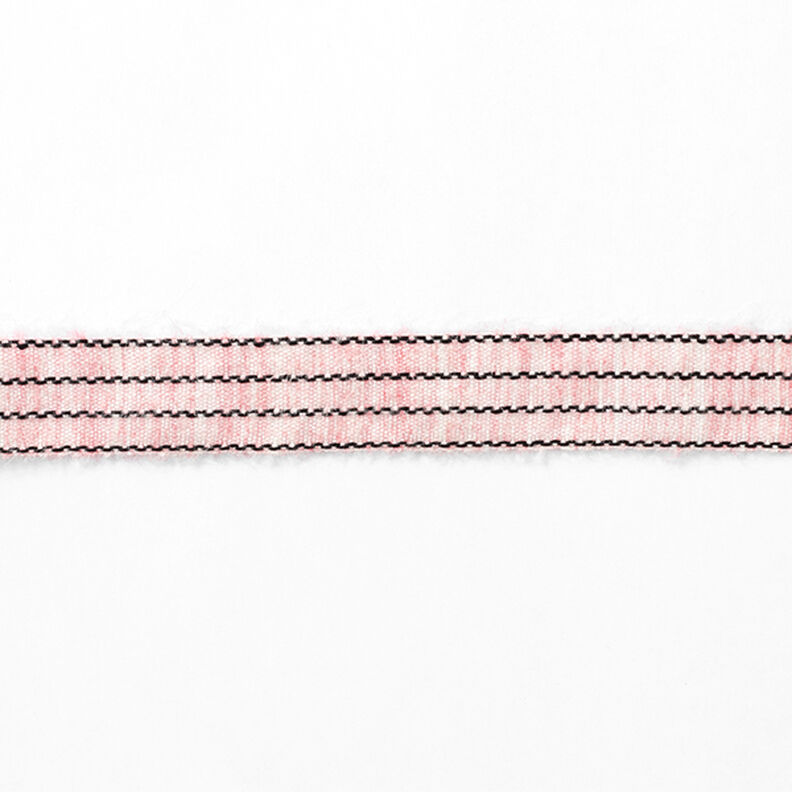 Webbing Mottled Stripes [27 mm] – pink/black,  image number 2