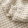 Houndstooth coarse coat material – beige/white,  thumbnail number 3