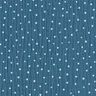 Double Gauze/Muslin Polka Dots – denim blue/white,  thumbnail number 1