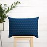 Upholstery Fabric Velvet Honeycomb Quilt – navy blue,  thumbnail number 9