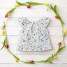 Cotton Poplin Pond life Digital Print – white/baby blue,  thumbnail number 7