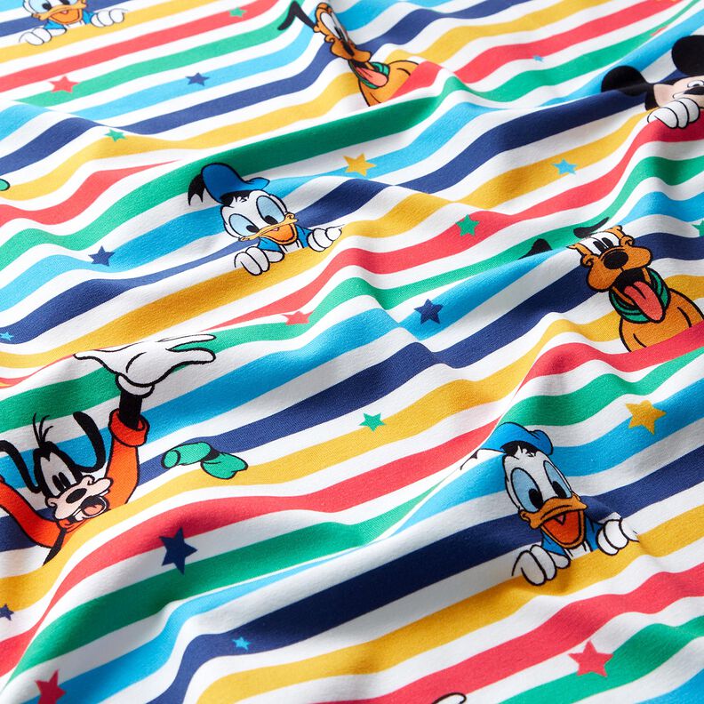 Cotton Jersey Mickey Mouse and his friends | Disney – white,  image number 2
