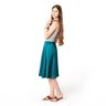 Linen fabric Stretch – petrol,  thumbnail number 6