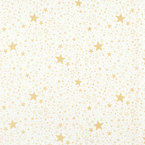 Decor Fabric Jacquard Lurex sea of stars – light beige/gold, 
