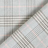 Stretch Trouser Fabric Tartan – light grey/dark grey,  thumbnail number 4